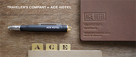 ACE HOTELとのコラボレーションアイテム