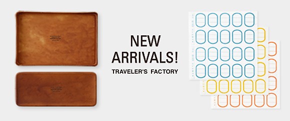 【TFA】新入荷アイテムをご紹介。トラベラーズノート LOVE AND TRIPも再入荷します！
