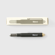 ブラスボールペン　Merci　黒


