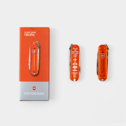 TF VICTORINOX クラシック SD アイコン 透明オレンジ