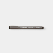 	
STAEDTLER ピグメントライナー ブラック 0.1